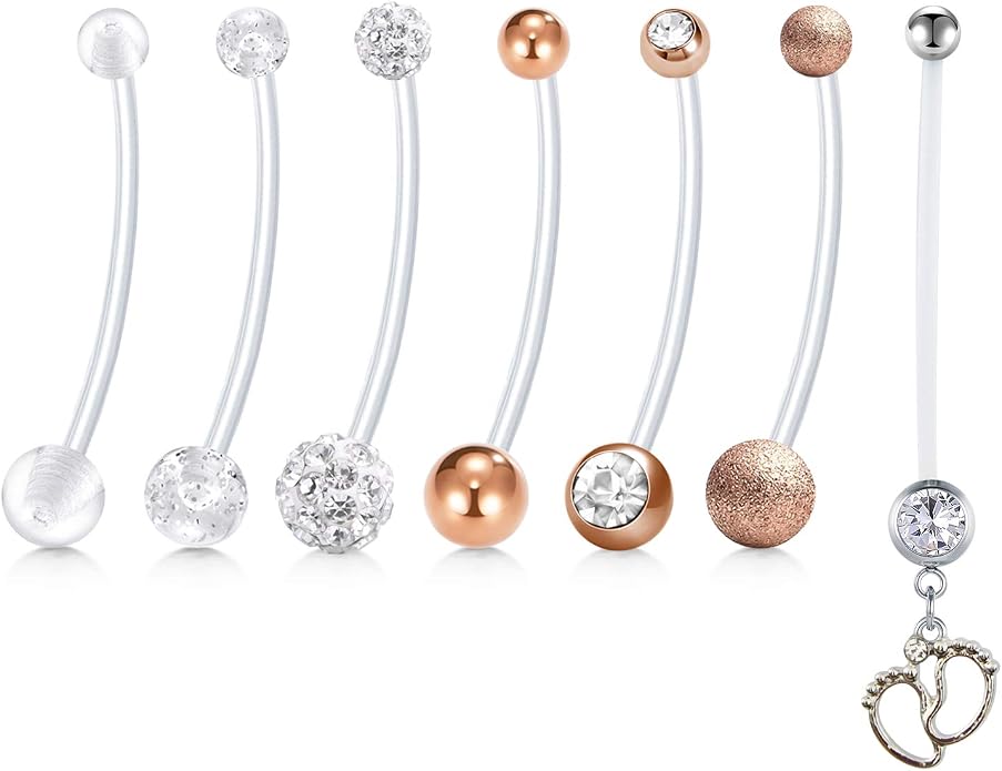 Piercing De Surface En Titane G23 Avec Zircone Cubique - 14G (1,6mm), Longueur 16mm - Design Ancre Avec Filetage Interne - Pour Nuque, Sourcil, Dermique