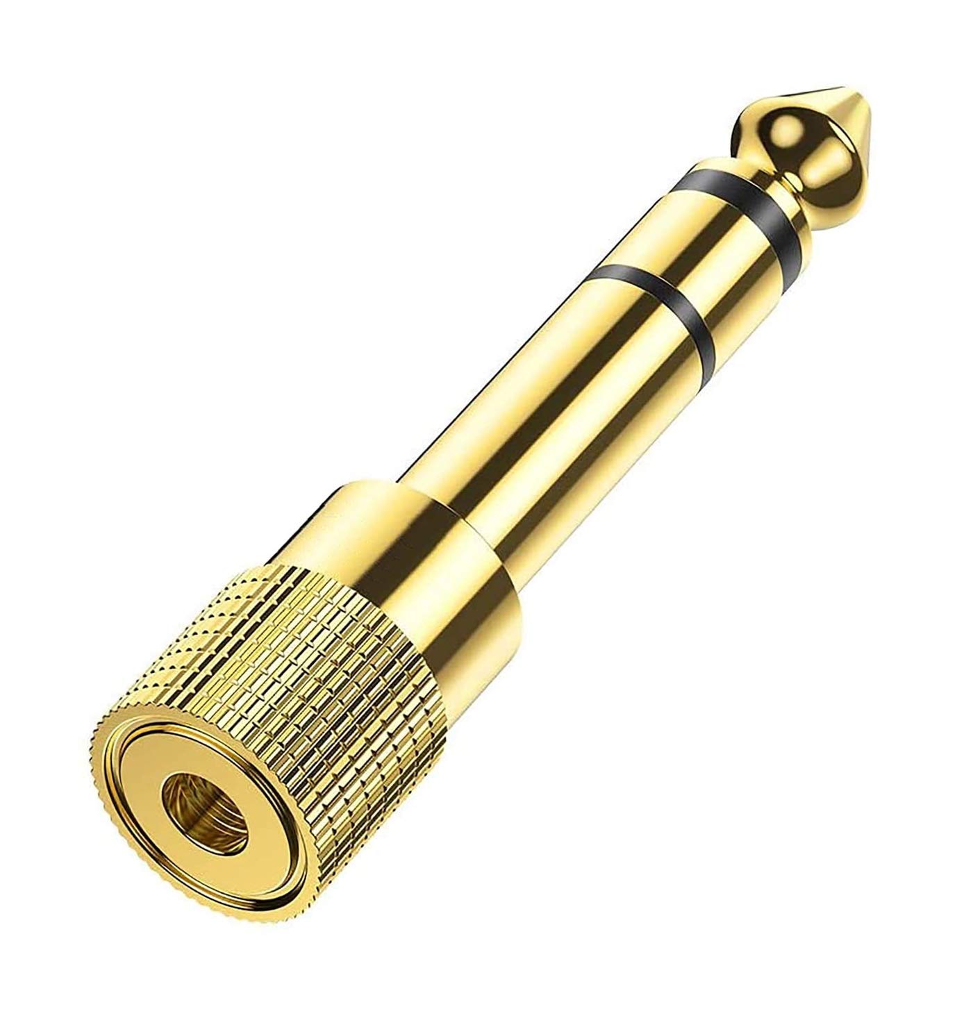 Headphone Jack Adapter 6.35mm 1/4Inch Male to 3.5mm 1/8 Inch Female Jack Headphone Audio Stereo Jack Plug Adaptor Converter