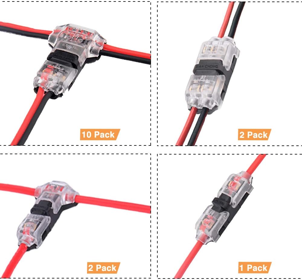 Wire Connectors Low Voltage Electrical Wire Splicer Assortments 15