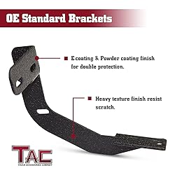 TAC Side Steps Running Boards Fit 2005-2023 Toyota