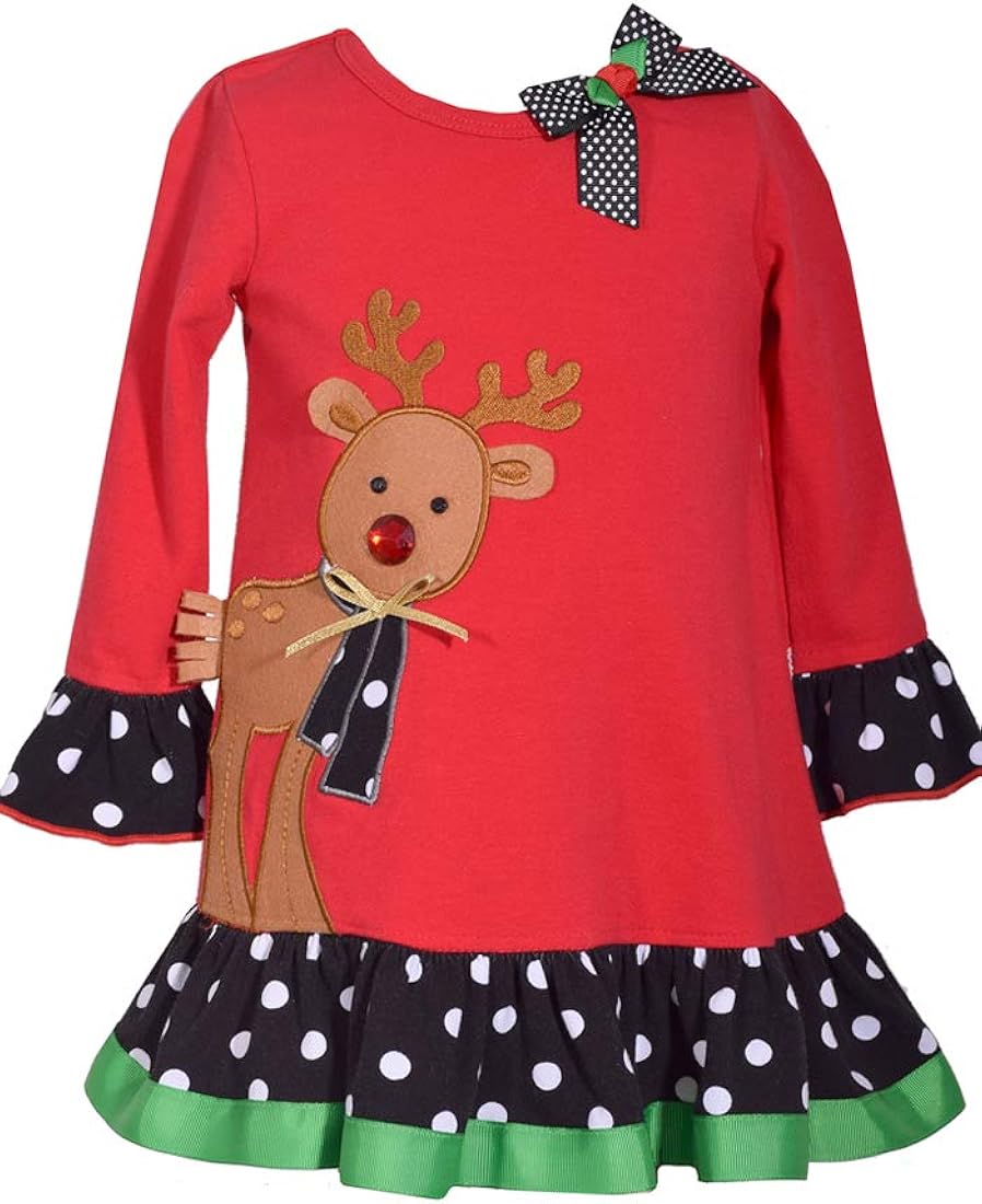 bonnie jean reindeer dress