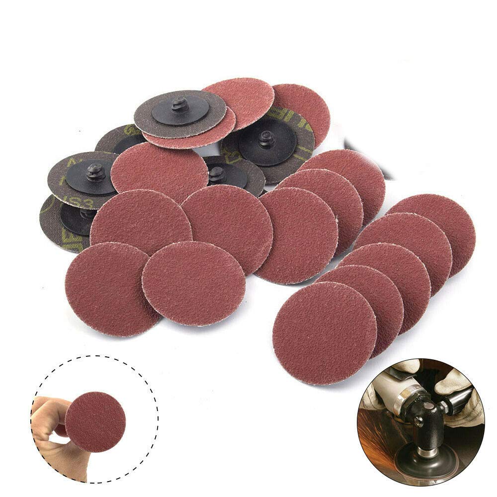 2 Disc Chiloskit 2 Quick Change Roloc Sanding Disc Roll Lock Buffing