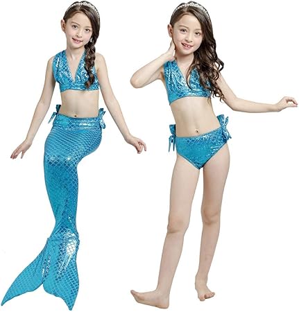 Amazon Co Jp Jiatailai 人魚姫水着 子供水着 女の子ビキニ スイムウエア 子供用ドレス 人魚姫 キッズ アリエル 水着 子ども Yy3033 2 110 おもちゃ