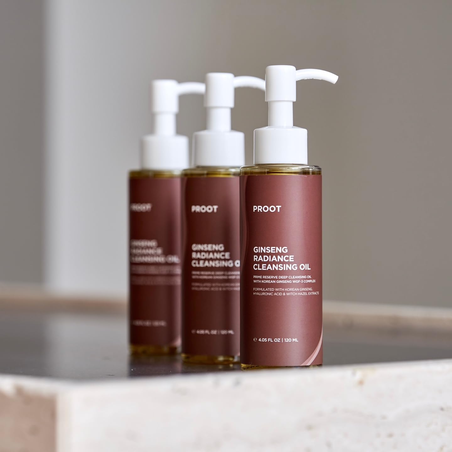 PROOT Ginseng Cleansing Oil | Ginseng Cleansing Oil For Face | Korean Ginseng Cleansing Oil | Ginseng Cleanser Oil for At-Home Skincare