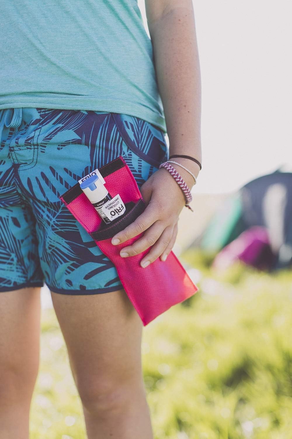 Frio Cooling Wallet - Duo - Blue - Keep Insulin Cool More Than 45 Hours Without Ever Needing Refrigeration! Accept NO Imitation!-Low Shipping Rates-: Health & Personal Care