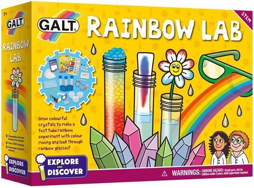 Galt Rainbow Lab Explore & Discover Science Kit 12 Experiments