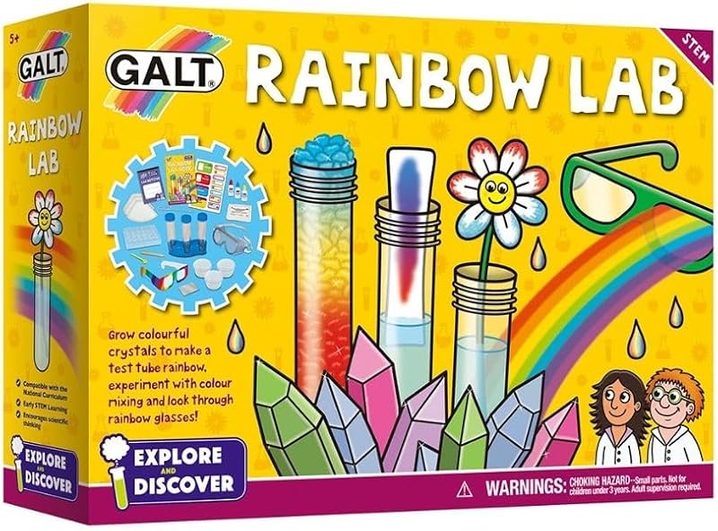 Galt Rainbow Lab Explore & Discover Science Kit 12 Experiments