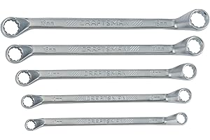 CRAFTSMAN Offset Box End Wrench Set, MM, 5 Piece (CMMT44350)