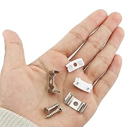 ITROLLE 24PCS Led Channel Metal Mounting Clips Led