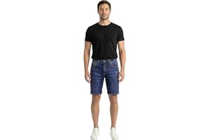 Urban Star Men’s Relaxed Fit Stretch Denim Shorts Comfort Jean Shorts