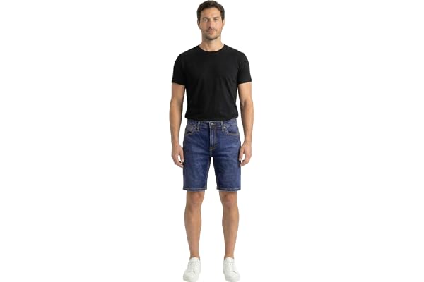 Urban Star Men’s Relaxed Fit Stretch Denim Shorts Comfort Jean Shorts