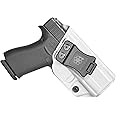 Amberide KYDEX Holsters for Glock 43/43X & 43X MOS | Adjustable Cant | Inside & Outside Waistband Concealed Carry Options | IWB & OWB for Ultimate Comfort & Stability