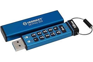 Kingston Ironkey Keypad 200 16GB Encrypted USB | Alphanumeric Keypad | Multi-Pin Access | XTS-AES 256-bit | FIPS 140-3 Level 