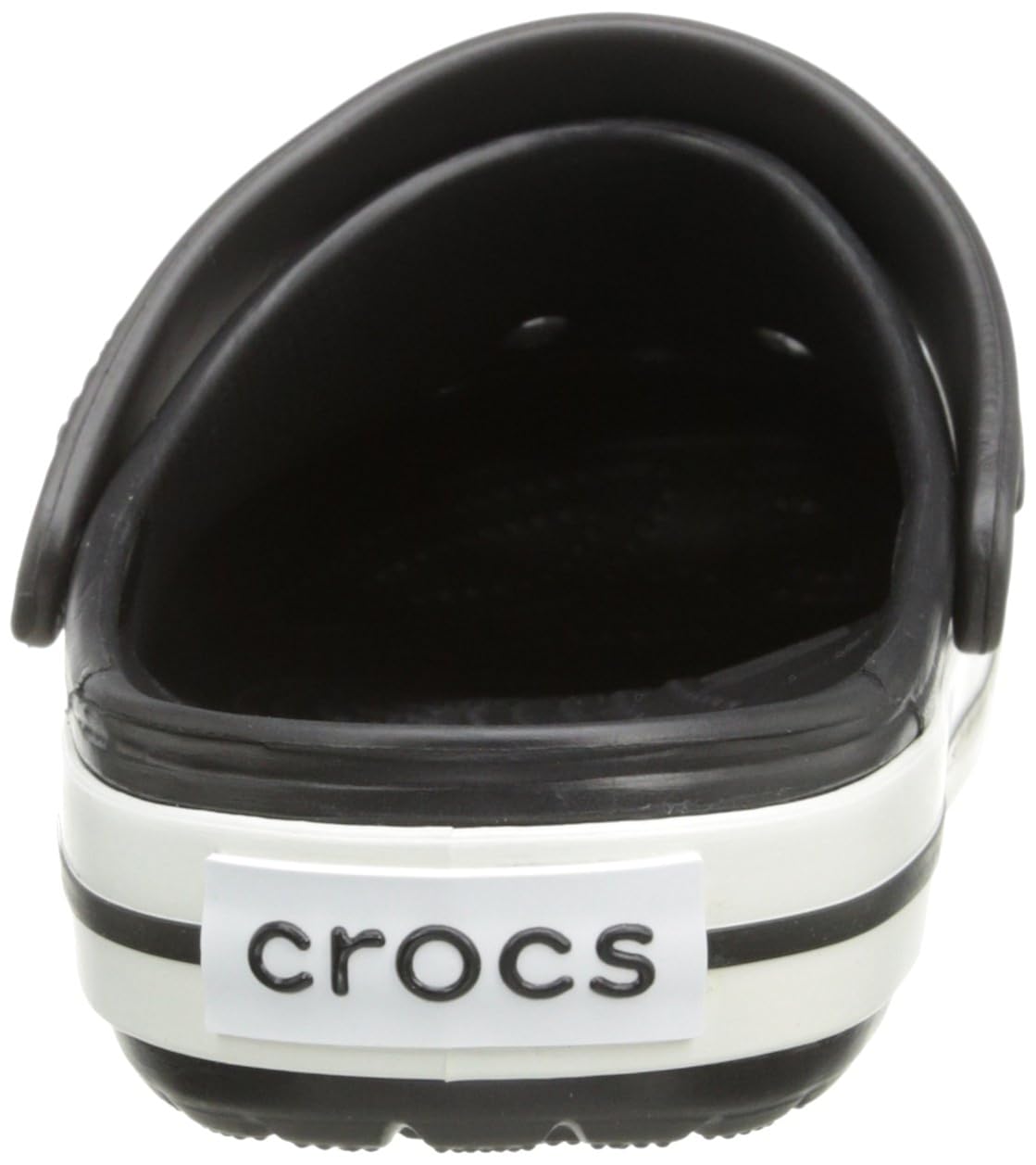 crocs unisex crocband black clogs and mules
