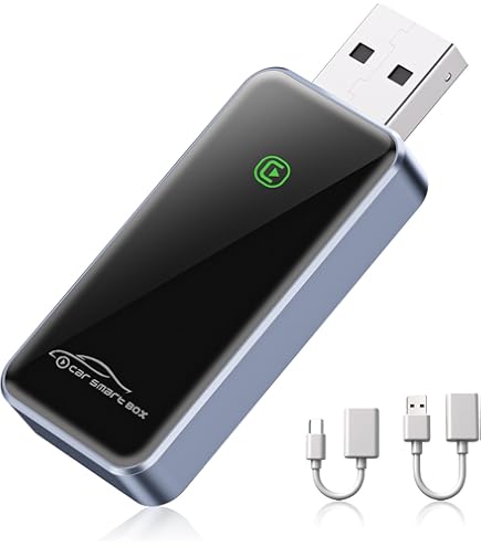 Smart Connect Apple CarPlay アダプター Amazon.com: Wireless CarPlay Adapter 2 IN 1 Plug and Play Wired to