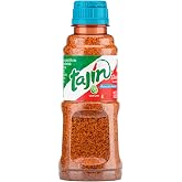 Tajin Cl&aacute;sico Reduced Sodium Seasoning, Authentic Mexican Chile Lime Spice Blend for Fruit, Vegetables, Salad Bowls, Avocado, Cucumber, and Fresh Produce, Zesty Flavor Enhancer, 5 oz, (Pack of 1)