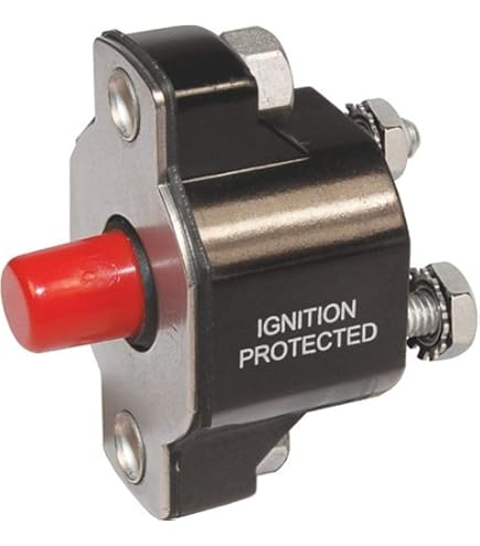 RAREELECTRICAL New Alternator For Mercruiser 5.7L Marine Engines — 55 Amp, 6-Groove Pulley