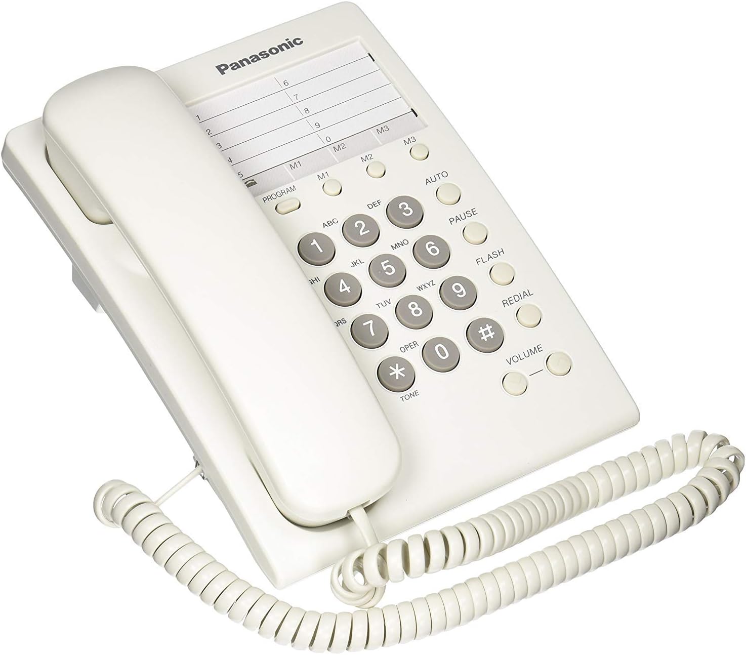 Panasonic KXTS550MEW Teléfono Fijo de Línea Fija