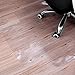 Sturdy Desk Office Chair Mat for Hardwood Floors Transparent Non Slip Premium Quality Floor Mat 36