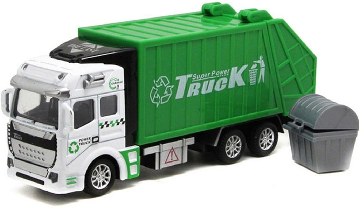 pink garbage truck toy