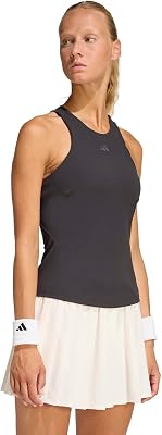 Femme Tennis Climacool Y-Tank Shirt, Black/Black, S