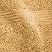 Superior Luxury Cotton Bath Towel - 6 Piece Set, Premium Egyptian Cotton Towels, Gold