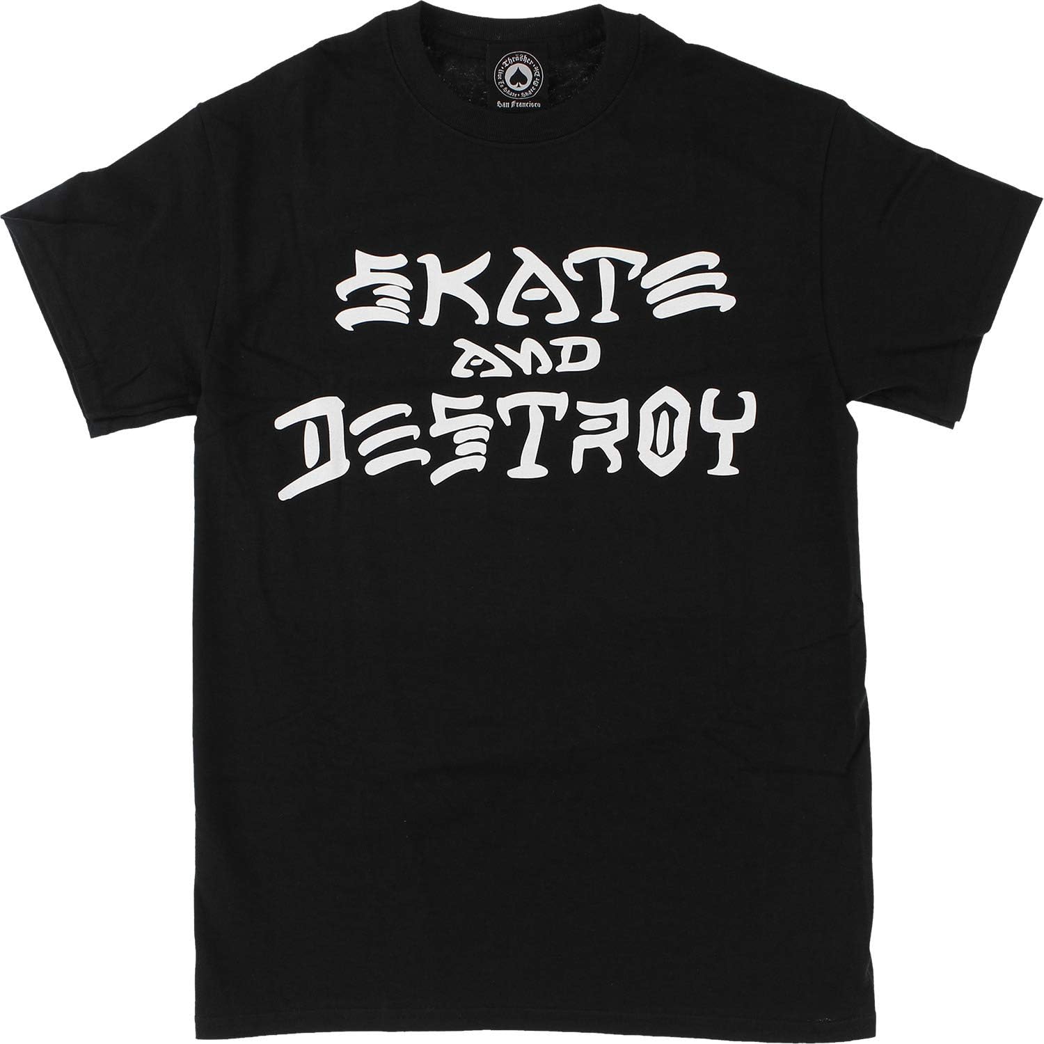 Skate and destroy t shirt Clearance