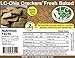 Low Carb Chia Crackers - Fresh Baked - LC Foods - All Natural - Gluten Free - No Sugar - High Protein - Diabetic Friendly - Low Carb Crackers - 7.2 oz