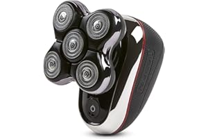 Remington Balder Boss Electric Razor for Head XR7120 - Premier Wet/Dry Bald Head Shaver, Japanese Steel Blades, Cordless Rechargeable, Effortless Head Shaving with Precision Dual Track Heads