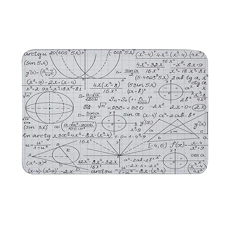 Amazon Com Modern Non Slip Door Mat School Genius Smart Student