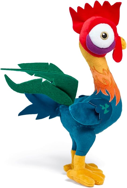 Galo de peluche Moana Hei Hei 25 cm. Licença Disney 100% Original, Adequada para Todas as Idades (6315870475)