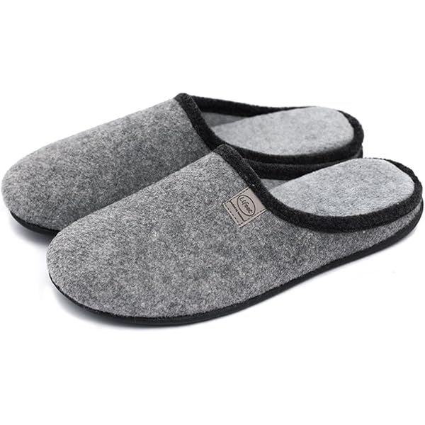 Sleepers Men's Hadley Softie Leather Twin Gusset Slippers - Dark Brown (Size 11 US)