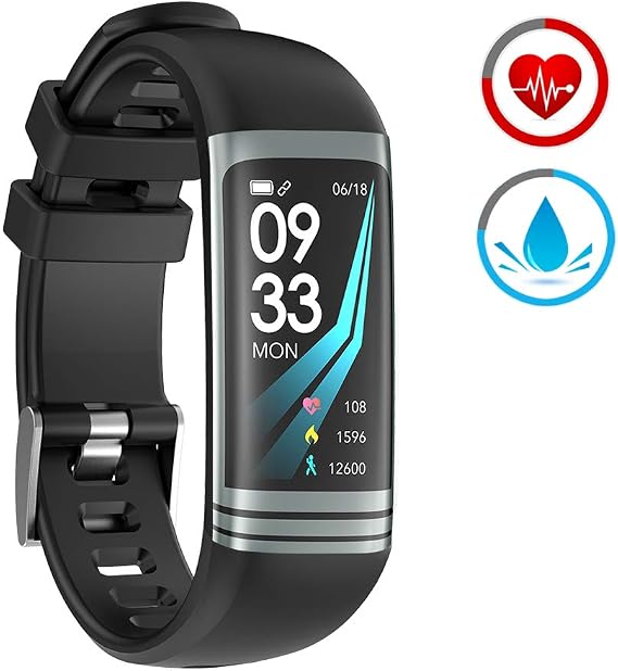 fitness tracker with heart rate alarm