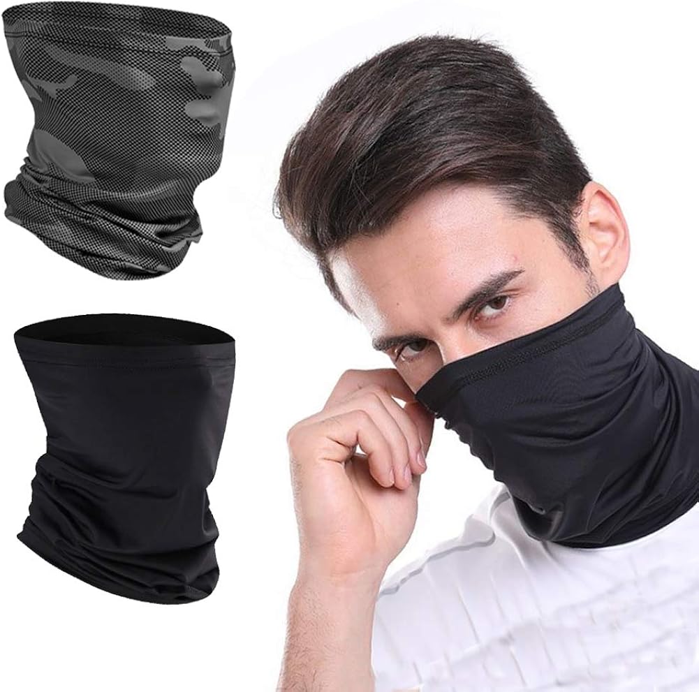 Face Mask Neck Gaiter,UV Protection Fishing Mask Unisex Cycling Mask Windproof Scarf