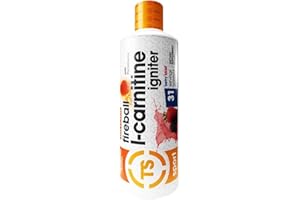 Top Secret Nutrition Fireball L-Carnitine Liquid w/Paradoxine, Berry Blast, 16 Ounce