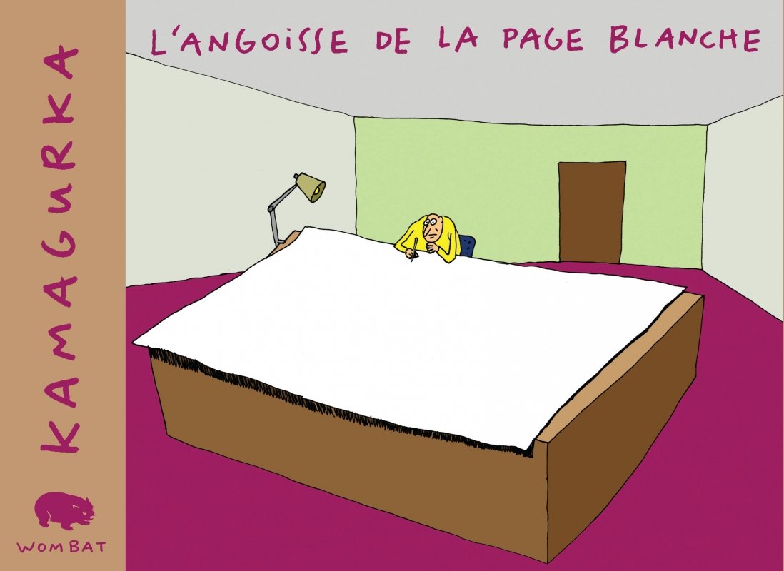 Langoisse De La Page Blanche Amazoncouk Kamagurka