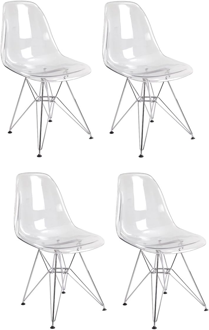 Best eames dining chair chrome