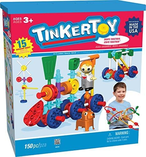 Tinkertoy Transit Building Set by Tinkertoy