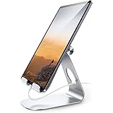 Tablet Stand Adjustable, Lamicall Tablet Stand : Desktop Stand Holder Dock Compatible with Tablet Such as iPad Pro 9.7, 10.5,
