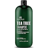 Botanic Hearth Tea Tree Shampoo, Vitamin C, Peppermint, Lavender and Rosemary Oil, Fights Dandruff and Dry Scalp, 16 fl oz