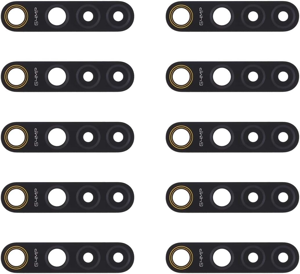 HyxpphoneAAccessory Camera Series for Phone Hyx 10 PCS Back Camera Lens for Oppo Realme XT
