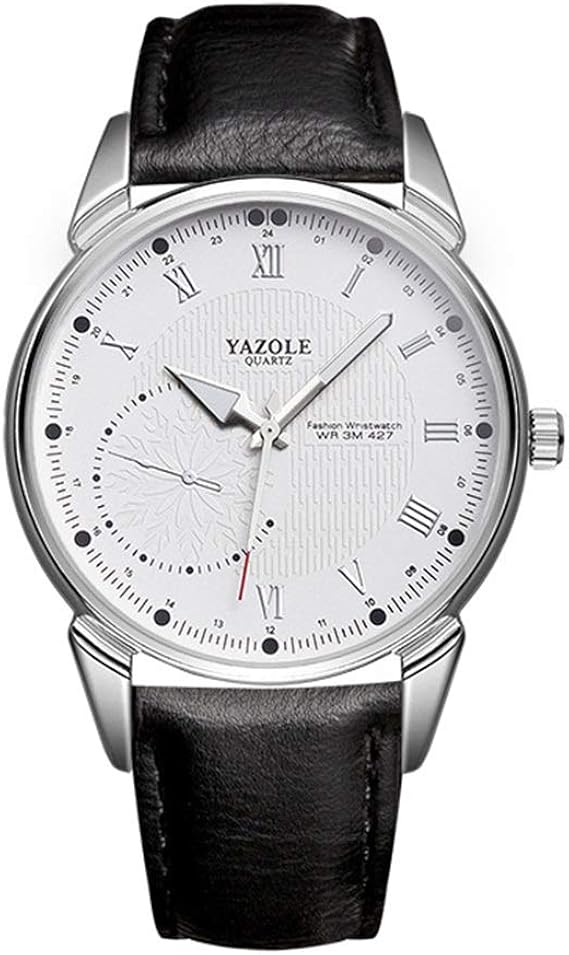 Amazon Qtmiao 美しいドレスウォッチ時計 427輝く腕時計メンズクォーツ腕時計 Color 2 メンズ腕時計 腕時計 通販