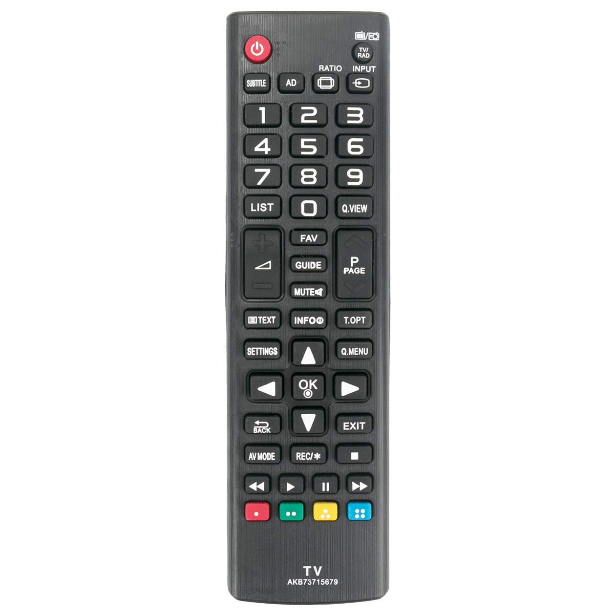 VINABTY AKB73715679 Remote Control For LG 32LB550B 60LB561V 32LB5610 32LB561B 39LB5610 42LB5500 42LN5400 42LN5406 47LN5400 50LN5400 55LB561 60LB561 60PB560 24MT55V 28LB450U