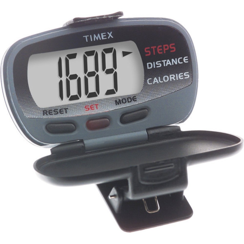 Timex Basic Pedometer OSFM, Black/Gray 753048128563 eBay
