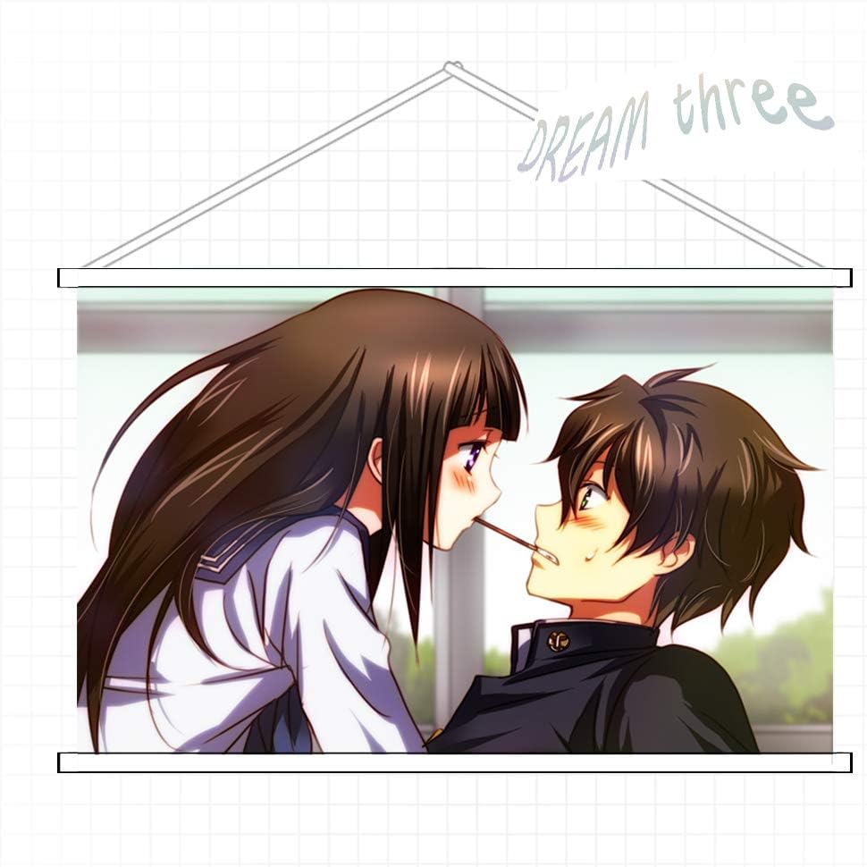 Amazon Co Jp Dream Three タペストリー 氷菓 奉えるマジ夫婦 千反田 える ちたんだ える Chitanda Eru おれき ほうたろう Oreki Houtarou 掛ける絵 同人 巻物 部屋飾り壁 可愛い アニメ好き 90cmx60cm ホビー 通販