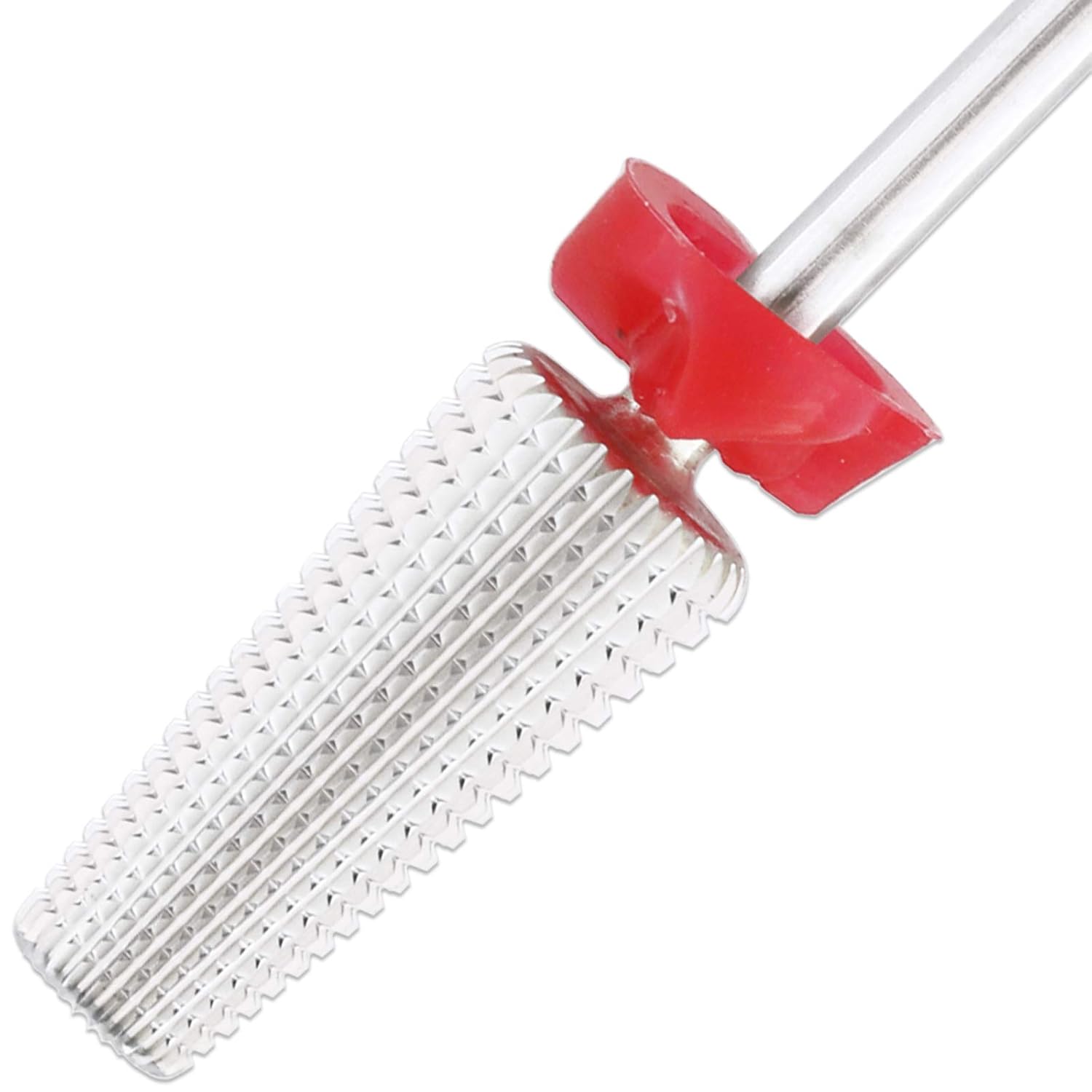 PANA Nail Carbide 5 in 1 Bit - Two Way Rotate use for Both Left and Right Handed - Fast remove Acrylic or Hard Gel - 3/32" Shank - Manicure, Nail Art, Drill Machine (Fine, Silver) : Beauty