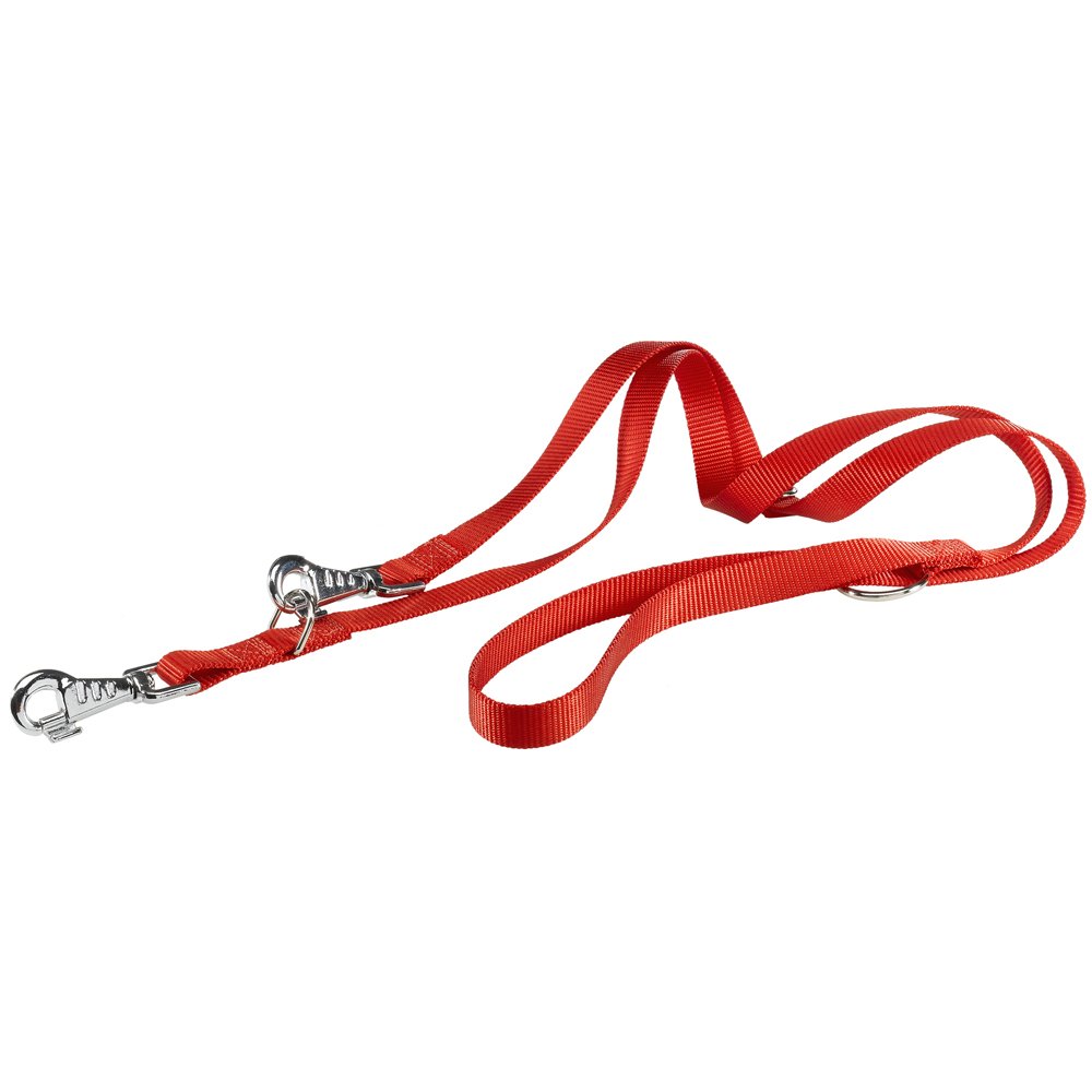 Ferplast Club Ga20/200 Dog Lead, 20 mm x 120-200 cm, Red
