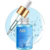 ANAI RUI Copper Peptides Serum for Face -Ghk-Cu Peptide Serum + Hyaluronic Acid - Reduces Fine Lines & Wrinkles, Plumping and Radiant Skin, 1.fl.Oz