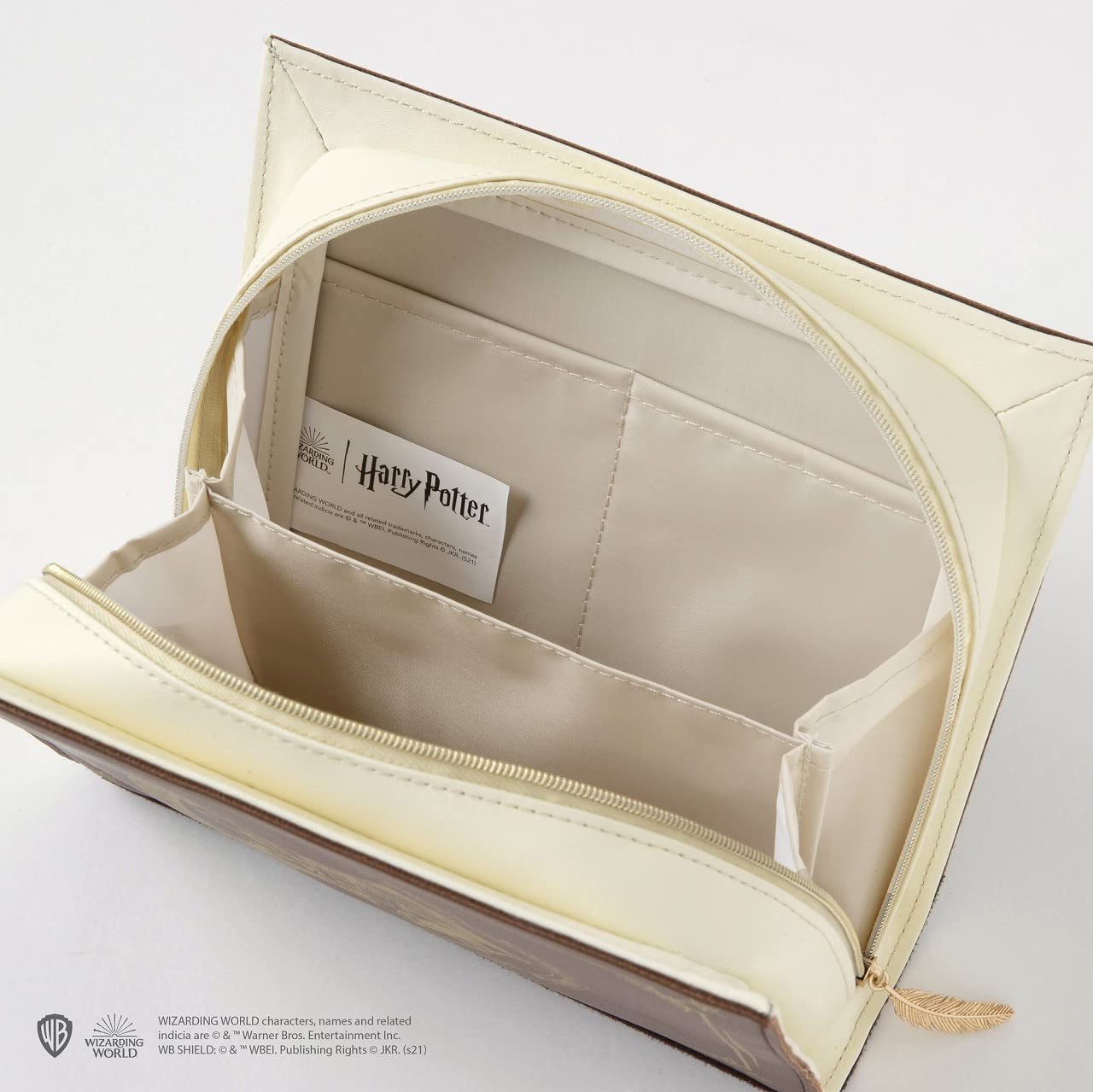 【Harry Potter ハリーポッター ムック本 雑誌付録】ブック型ビッグポーチ