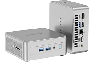 GEEKOM AE7 Mini PC, AMD Ryzen 9 7940HS Processor AI Mini Computer(8C/16T, up to-5.2GHz), 32GB DDR5 RAM & 1TB PCIe 4.0 SSD, Windows 11 Pro Mini Desktop PC with Work, Game, 8K, 2.5GLAN, WIFI6E, BT5.2